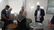 ۵۰۰ پرس غذای گرم بین نیازمندان بابارشانی توزیع شد