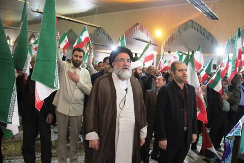 مراسم بزرگداشت یوم الله ۱۲ فروردین روز جمهوری اسلامی در یاسوج برگزار شد