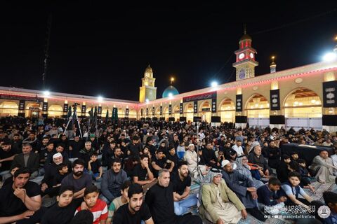 مراسم سوگواری سالروز شهادت حضرت علی(ع) در مسجد کوفه+عکس
