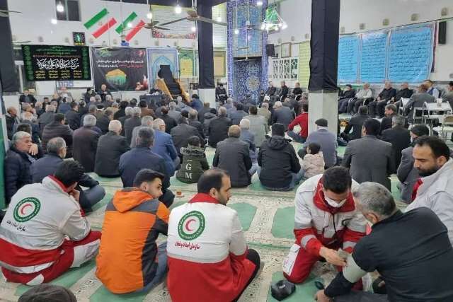 پوشش امدادی نیروهای هلال احمر گلستان به ۳۵۲ نفر در اولین شب قدر