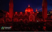 عزاداری موکب‌های عزا در شب بیستم ماه رمضان در آستان مطهر علوی