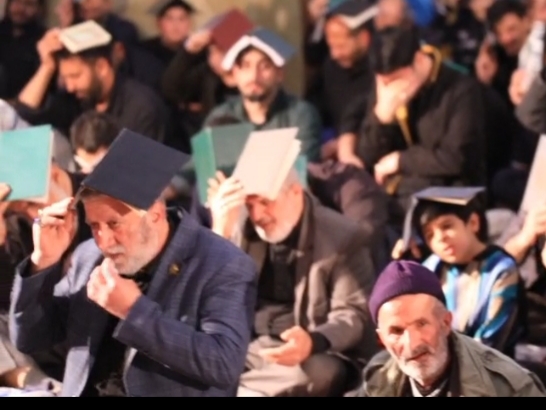پیچش ندای الهی العفو العفو در آسمان گیلان