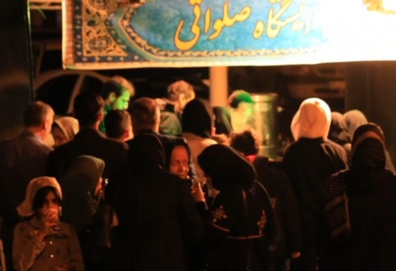 پیچش ندای الهی العفو العفو در آسمان گیلان