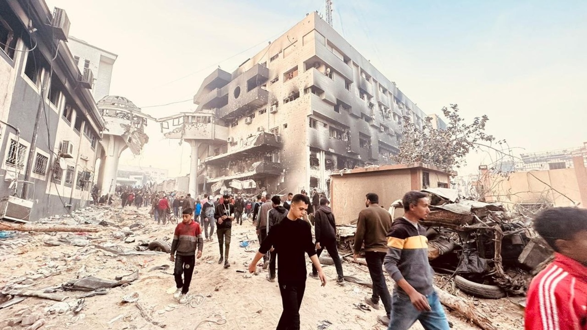 تصاویر هولناک از بیمارستان«الشفا» در غزه پس از خروج اشغالگران صهیونیستی+ عکس