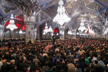 چهارپایه خوانی در حرم مطهر رضوی