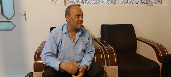 عیادت و تکریم ذاکر پیشکسوت و پیرغلام اباعبدالله الحسین (ع) حاج احمد علی پناهی