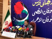 تشییع پیکر شهدای کنسولگری ایران در روز قدس/ نشست منبر مقاومت با حضور رئیس‌جمهور