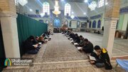 برگزاری مراسم جزءخوانی قرآن در کانون مسجد باقرالعلوم (ع) در کرمانشاه