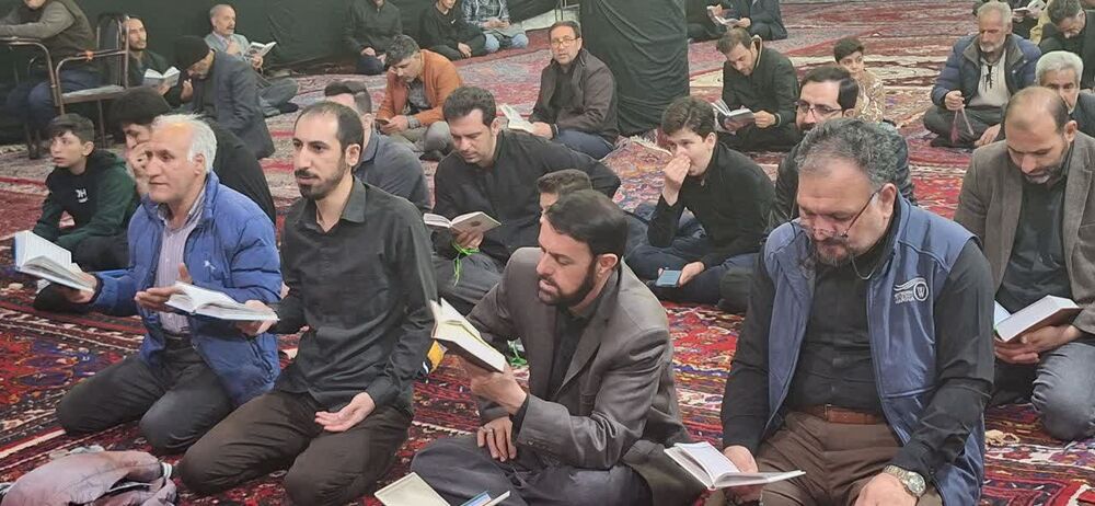 حضور پرشور بچههای مسجدی در شبهای قدر