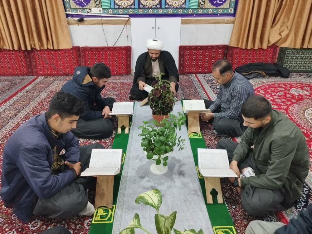 حضور پرشور بچههای مسجدی در شبهای قدر