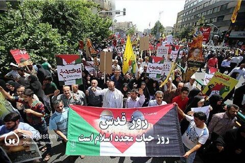نامگذاری روز قدس برای دفاع از مظلومان رنجیده فلسطین است