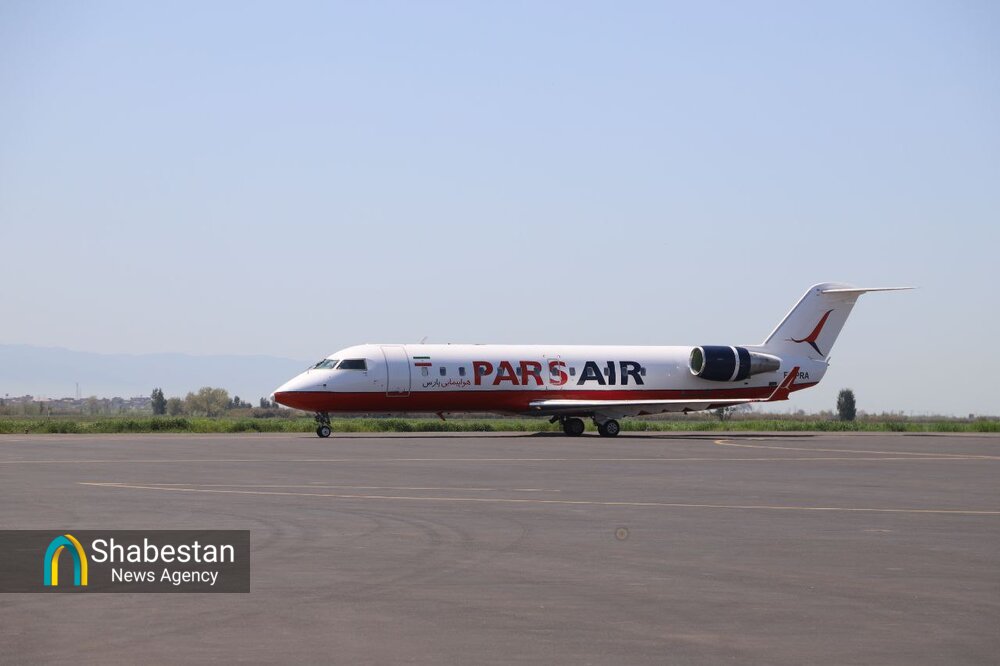 عکس| اولین  پرواز چابهار - گرگان - چابهار از طریق هواپیمایی پارس ایر