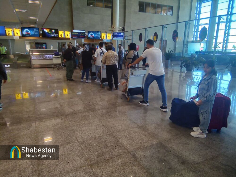 عکس| اولین  پرواز چابهار - گرگان - چابهار از طریق هواپیمایی پارس ایر