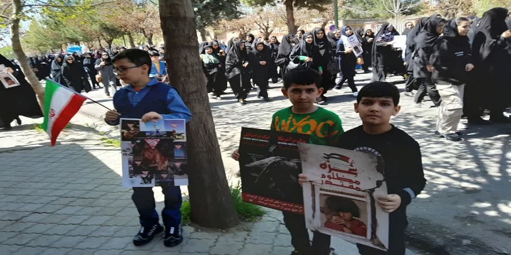 همبستگی بچههای مسجدی آذربایجان غربی با کودکان غزه