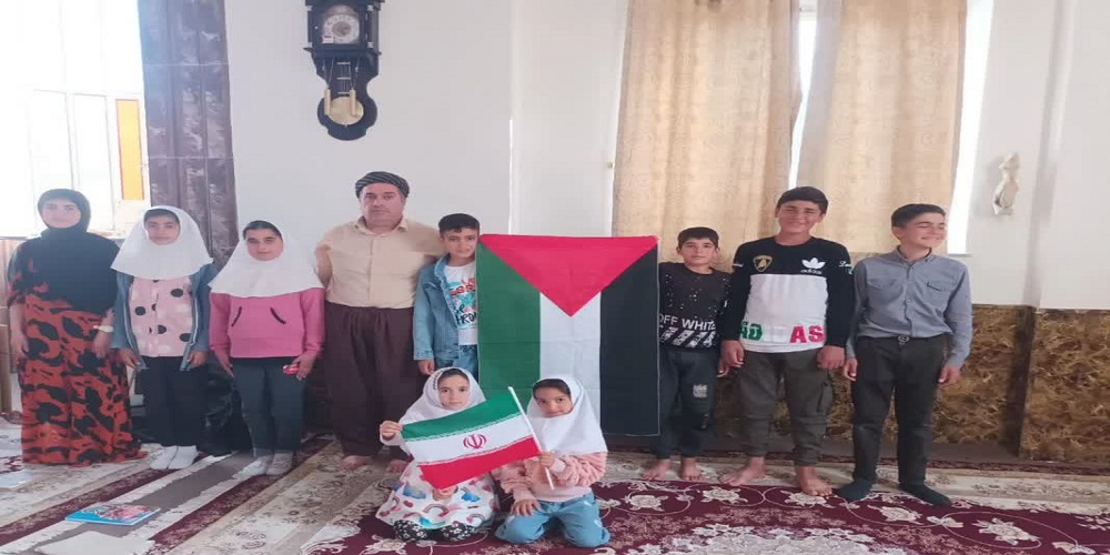 همبستگی بچههای مسجدی آذربایجان غربی با کودکان غزه