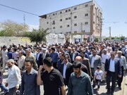 خروش مردم جیرفت در حمایت از مظلومان غزه و فلسطین