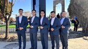 اجرای گروه سرود سماء در صدا و سیمای استان مرکزی