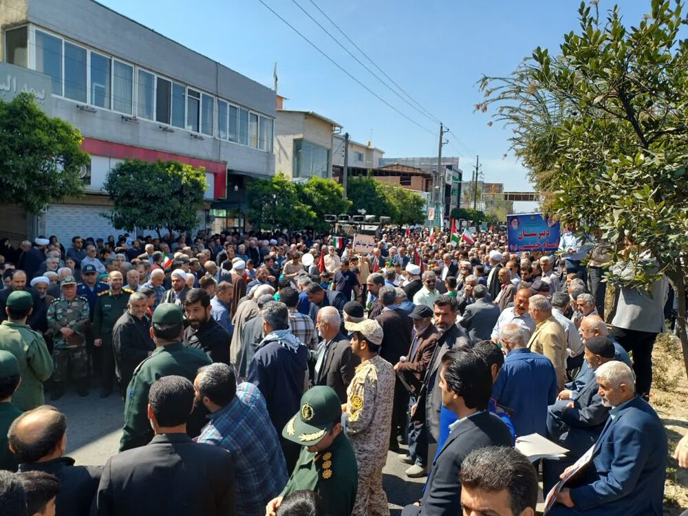 حمایت از مردم مظلوم فلسطین افتخاری بزرگ برای ملت ایران است