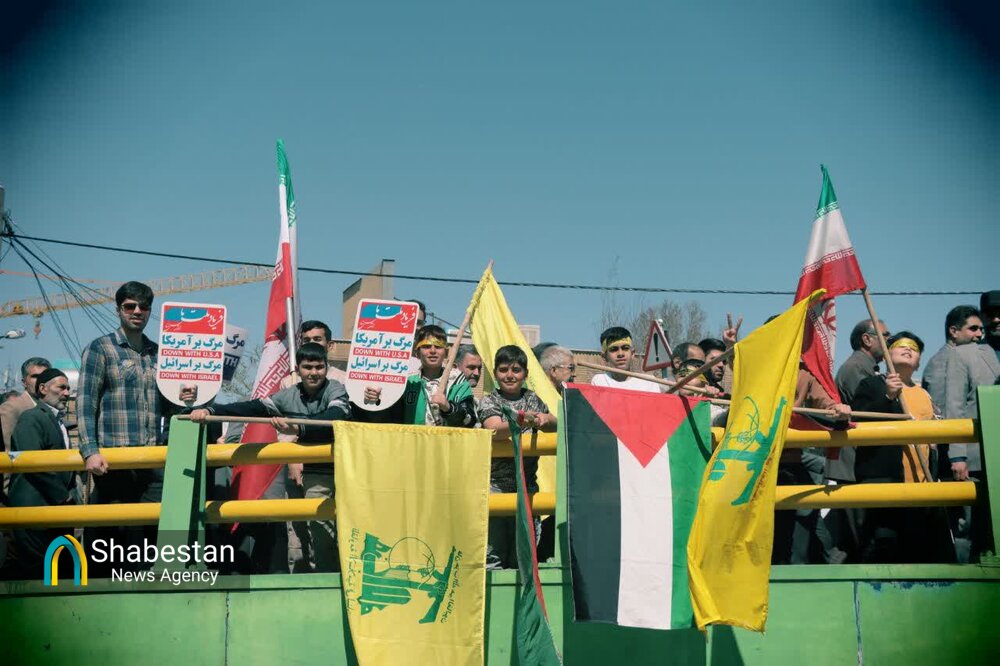 از مساجد تا خیابانها؛ همبستگی کانونهای مساجد فارس با فلسطین در روز قدس