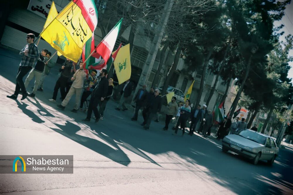 از مساجد تا خیابانها؛ همبستگی کانونهای مساجد فارس با فلسطین در روز قدس