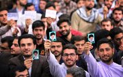 تعدادی از دانشجویان کرمانی در دیدار رمضانی رهبر انقلاب حضور می یابند