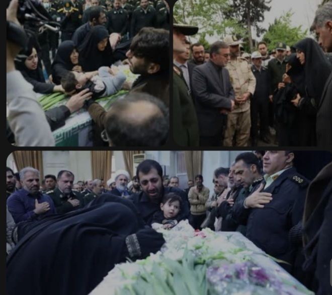 آیین وداع با شهید امنیت در ساری برگزار شد