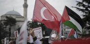 ۹۴۷ تظاهرات در حمایت از غزه در استانبول برگزار شده است