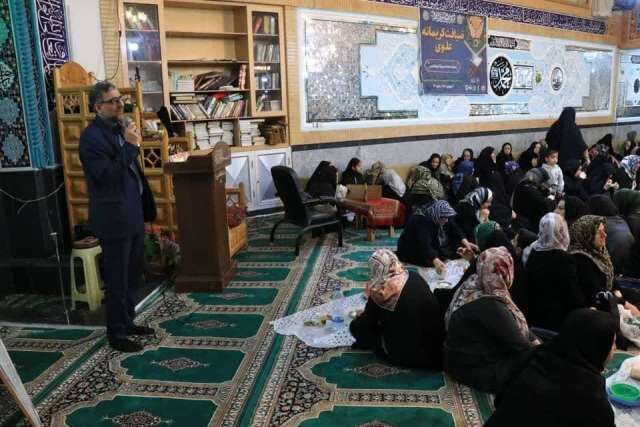 جزءخوانی قرآن کریم به همراه ضیافت افطاری در مسجد امام حسین (ع) گرگان