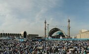اعلامیه گرافیکی ستاد برگزاری نماز عید فطر در تهران