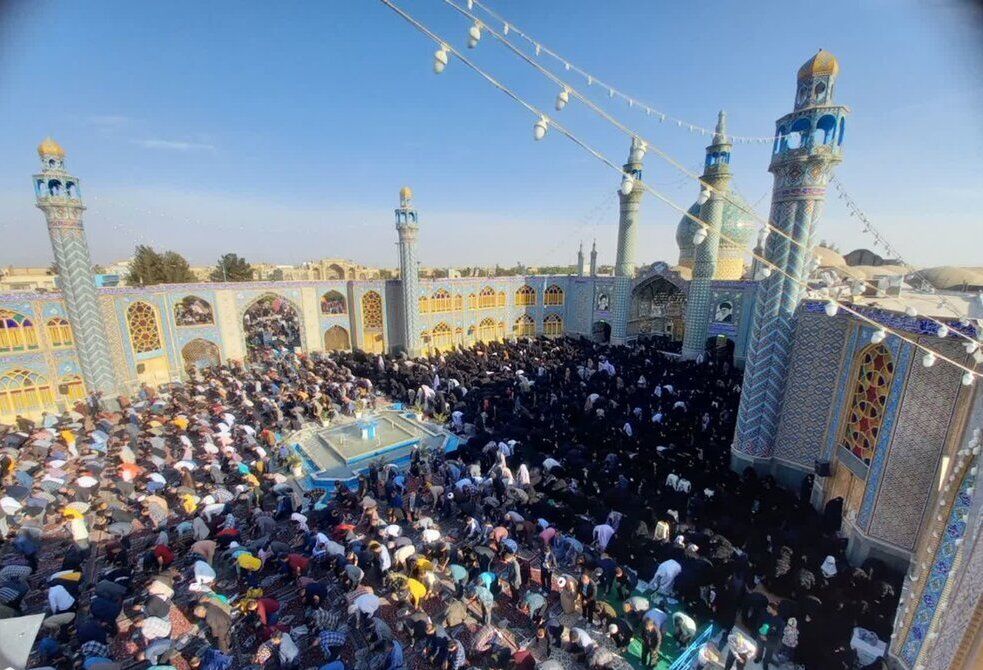 نماز عید فطر در حرم هلال بن علی(ع) اقامه می شود