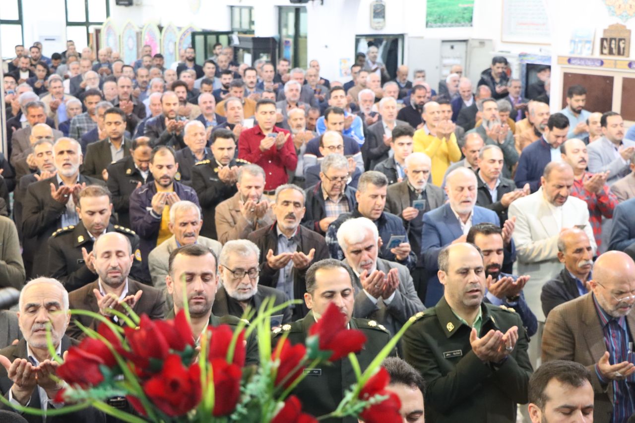 نماز باشکوه عید سعید فطر در گیلان اقامه شد