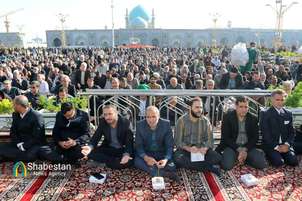 عید بندگی در حریم رضوان