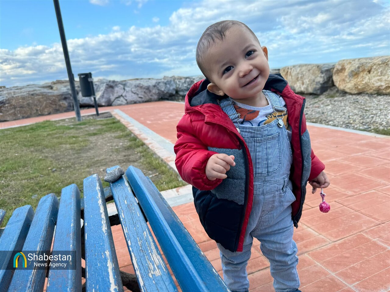 «فلسطین» حاضر در نماز عید فطر در استان ایمپریای ایتالیا+ عکس