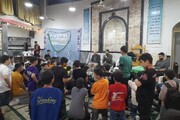ویژه برنامه عیدانه کانون فاطمه الزهرا (س) در مسجد بیت الحزن گرگان برگزار شد