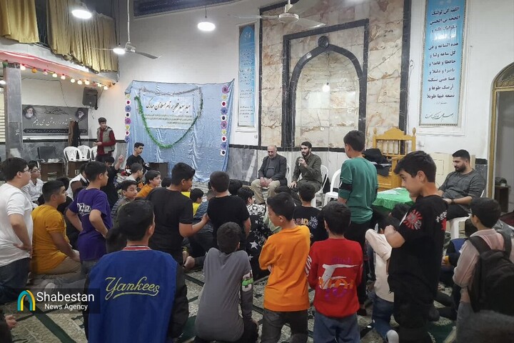 ویژه برنامه عیدانه کانون فاطمه الزهرا (س) در مسجد بیت الحزن گرگان برگزار شد