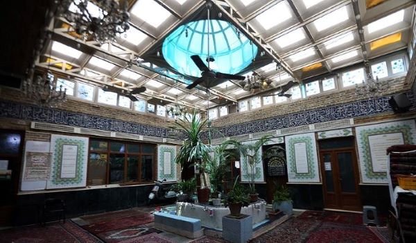 مسجد ملک‌التجار از آثار ملی ثبت شده در قلب بازار تهران