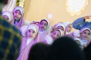 جشن بزرگ بچه‌های مسجد برای دختران روزه‌اولی