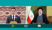 پیام تبریک رئیس جمهور ترکمنستان به آیت الله رئیسی