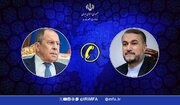 رایزنی وزیران خارجه ایران و روسیه در مورد روابط دو جانبه و اوضاع منطقه