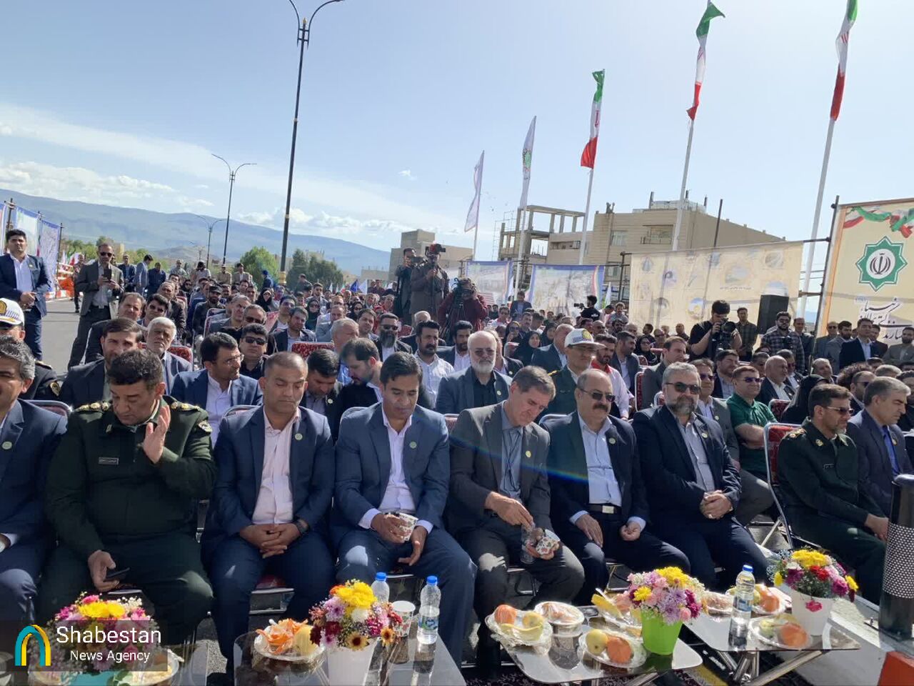 پروژه تقاطع غیرهمسطح شهدای جاویدالاثر خرمآباد افتتاح شد