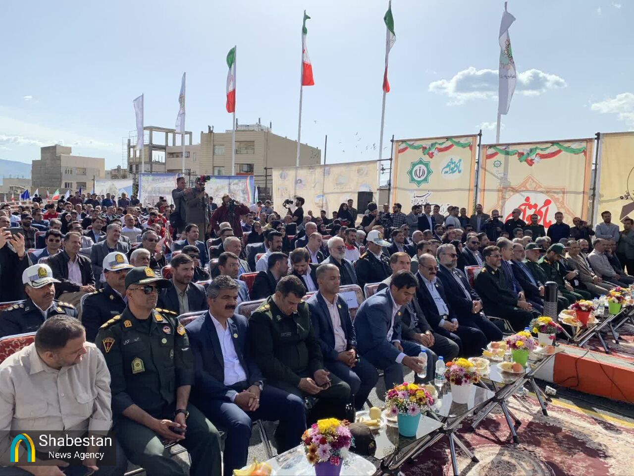 پروژه تقاطع غیرهمسطح شهدای جاویدالاثر خرمآباد افتتاح شد