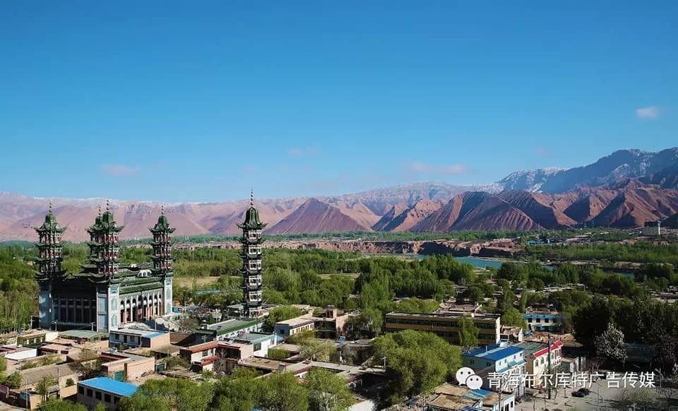 «کائوتان با»، یکی از زیباترین مساجد چین در فلات «یاقوت کبود»+عکس