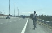 رکاب‌زنی دوچرخه سواری از تهران به سمت مسجد مقدس جمکران