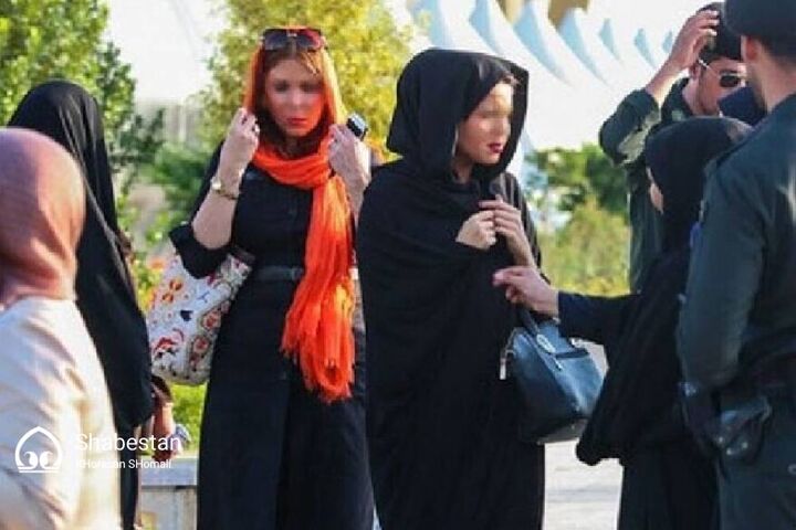 اجرای طرح نور عفاف و حجاب توسط پلیس شیروان