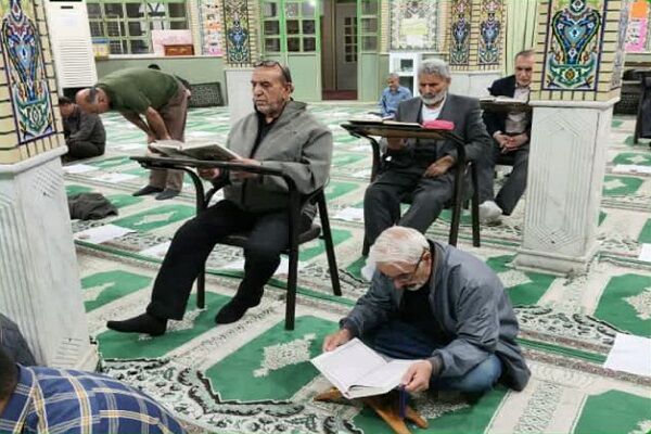 برگزاری محفل انس با قرآن کریم در مسجد سلمان فارسی کرمانشاه