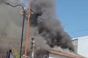 حریق مجتمع دارالقرآن تالش/ چهار آتش‌نشان مصدوم شد