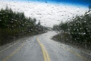جاده های خراسان جنوبی بارانی و لغزنده است