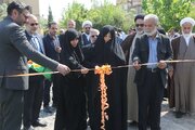 زمین چمن مصنوعی دانشکده علوم قرآنی، مزین به نام شهید راه قدس افتتاح شد