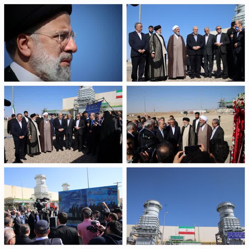 فاز توسعه نیروگاه شهید باکری سمنان افتتاح شد