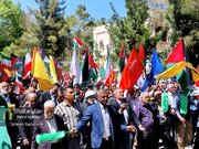 راهپیمایی مردم کرمان در حمایت از عملیات وعده صادق